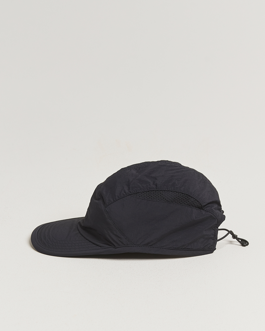 Men | Hats & Caps | Snow Peak | Garment Dyed Active Cap Black