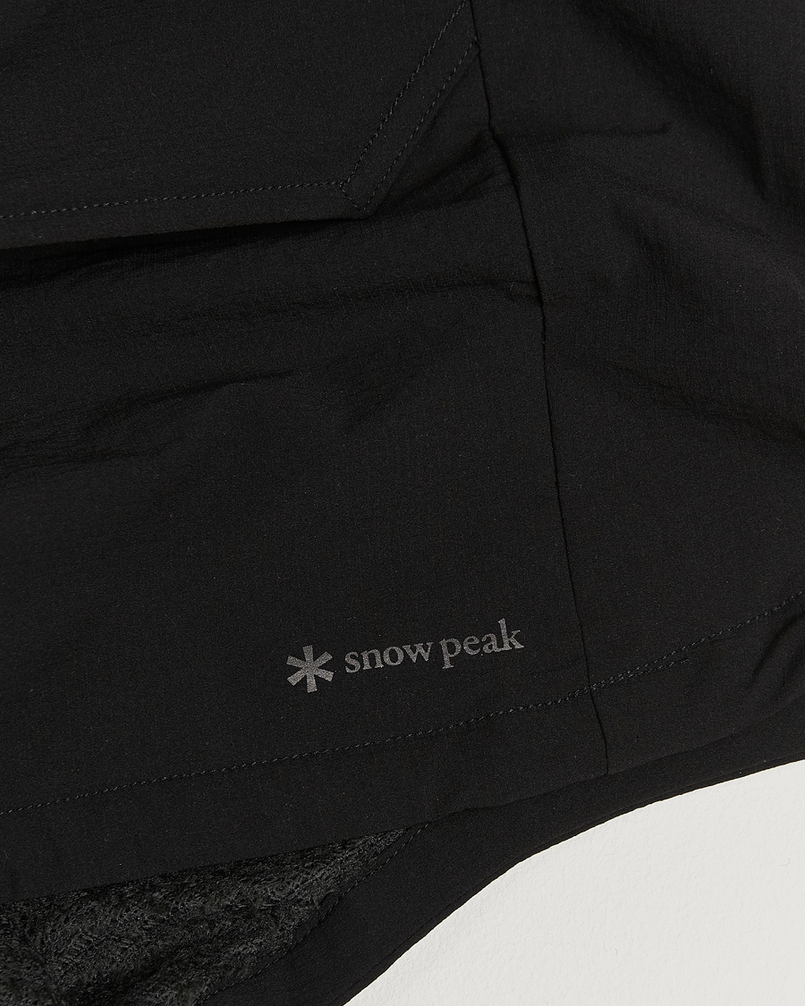 Men | Scarves | Snow Peak | Breathable Insulated Neck Warmer Black
