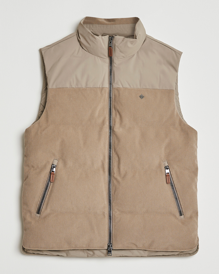 Men | Gilets | Morris | Catton Puffer Vest Khaki
