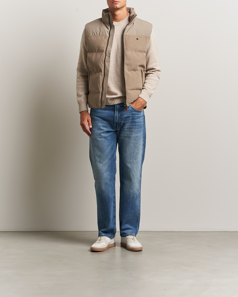 Men | Gilets | Morris | Catton Puffer Vest Khaki