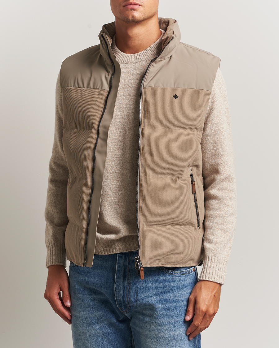Men | Gilets | Morris | Catton Puffer Vest Khaki