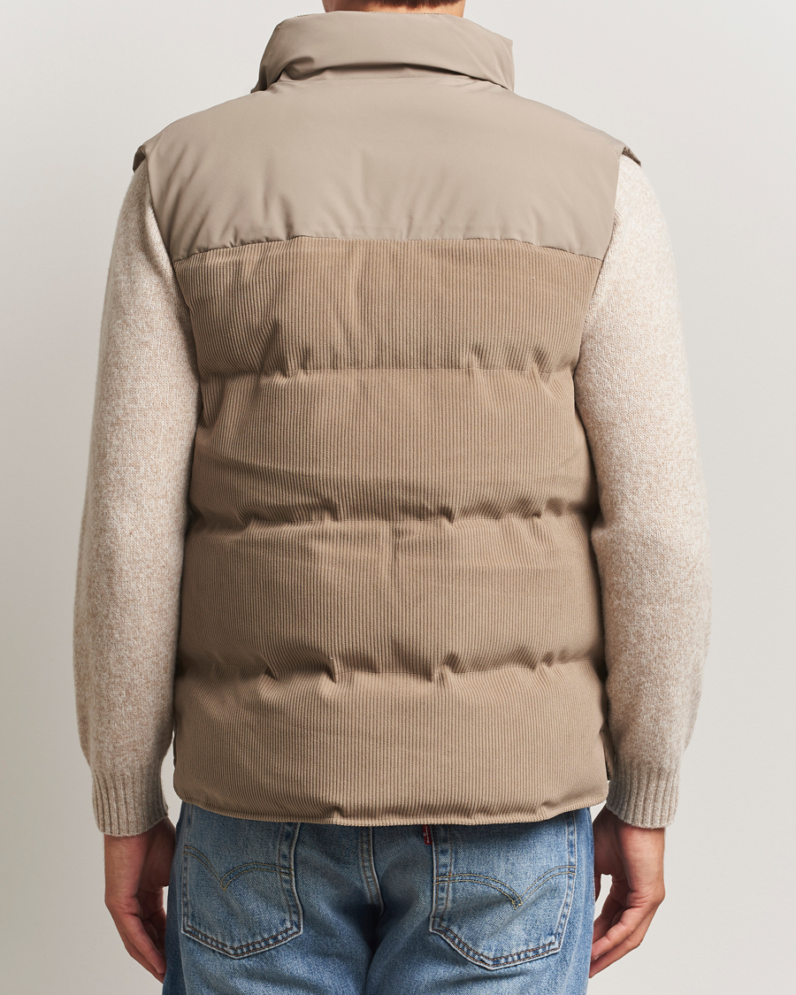 Men | Gilets | Morris | Catton Puffer Vest Khaki