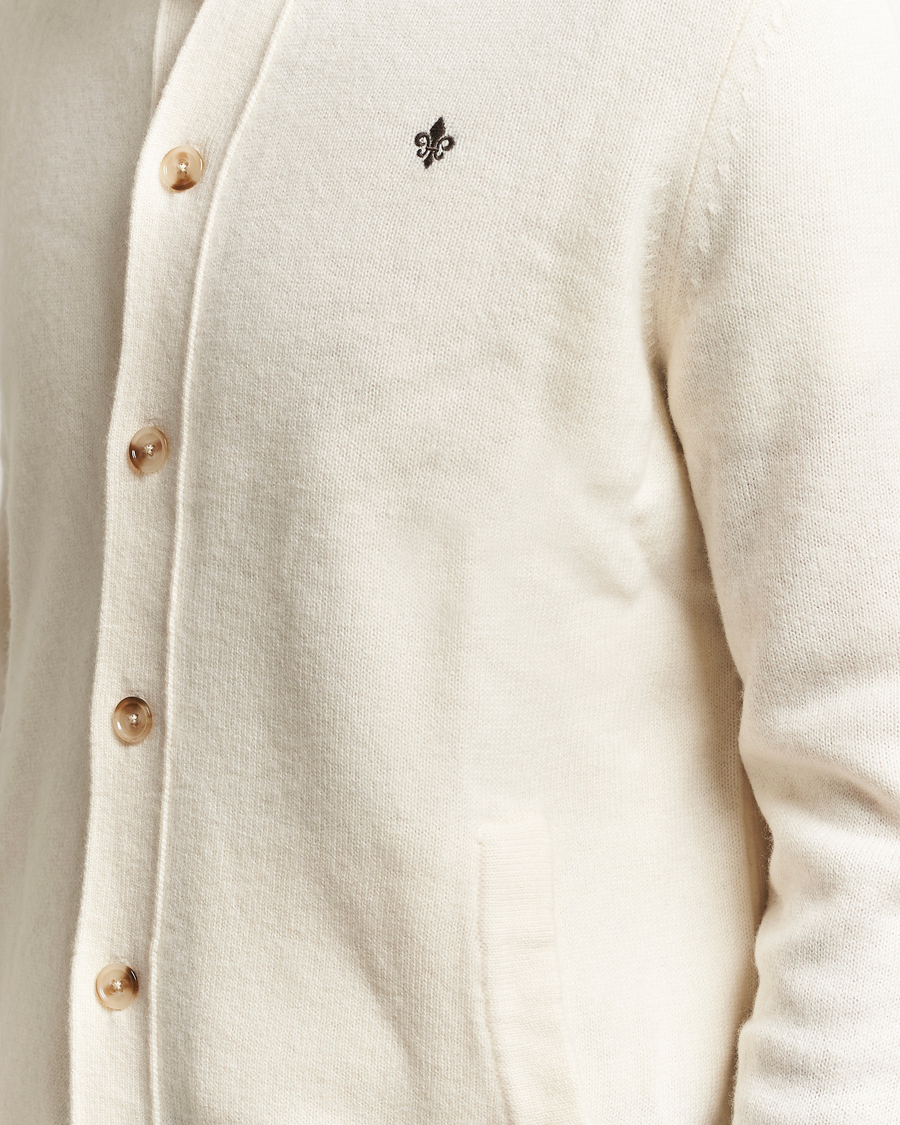 Men | Sweaters & Knitwear | Morris | Hertford Button Cardigan Off White