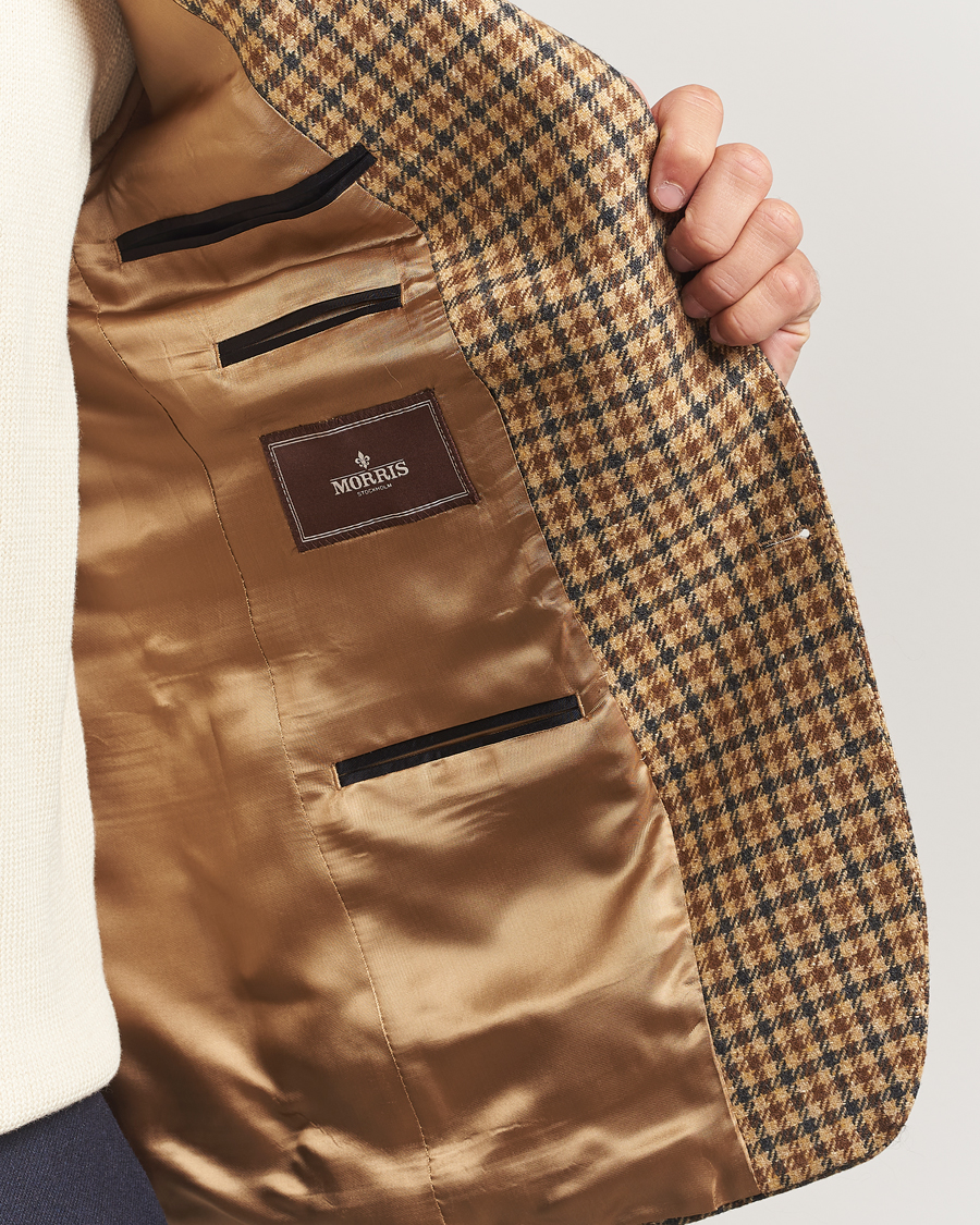 Men | Blazers | Morris | Wool Sport Check Jacket Brown