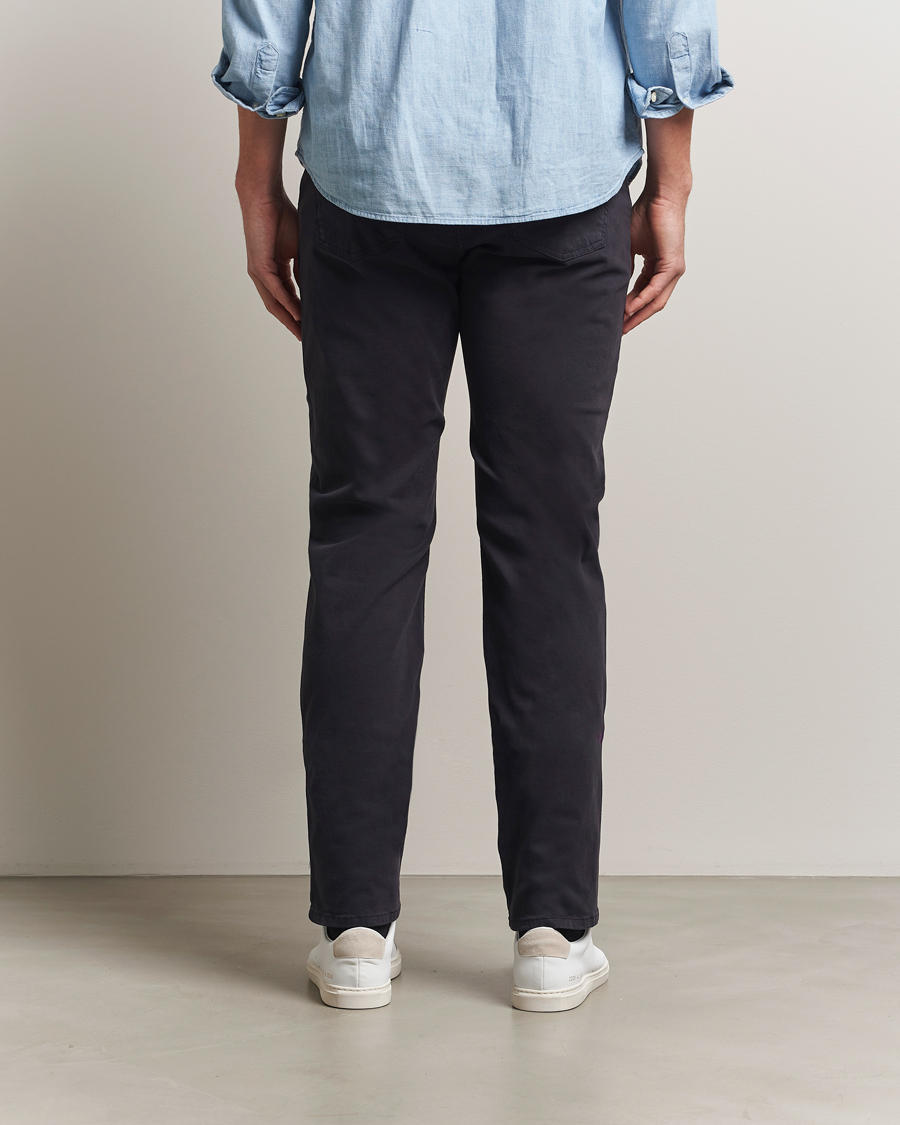 Men | Trousers | Morris | James Brushed 5-Pocket Pants Blue