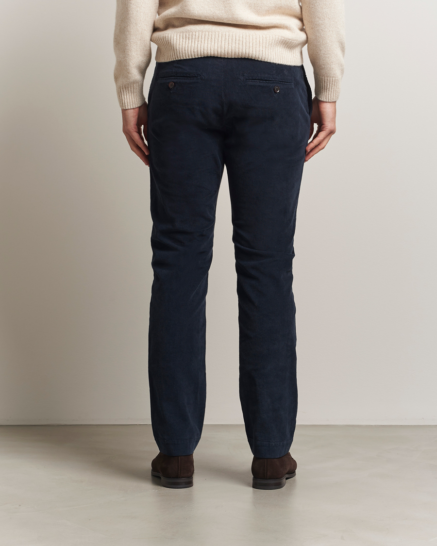 Men | Trousers | Morris | Jeffrey Cord Chinos Navy