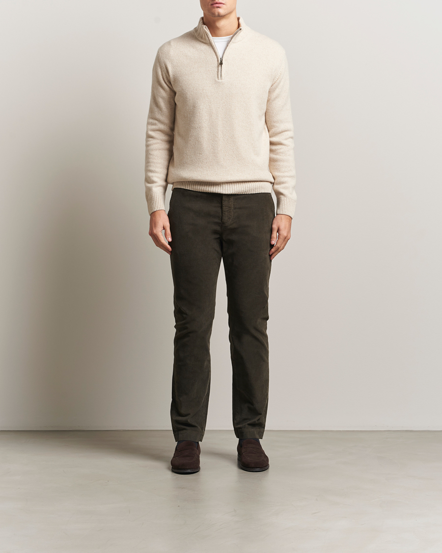 Men | Trousers | Morris | Jeffrey Cord Chinos Olive