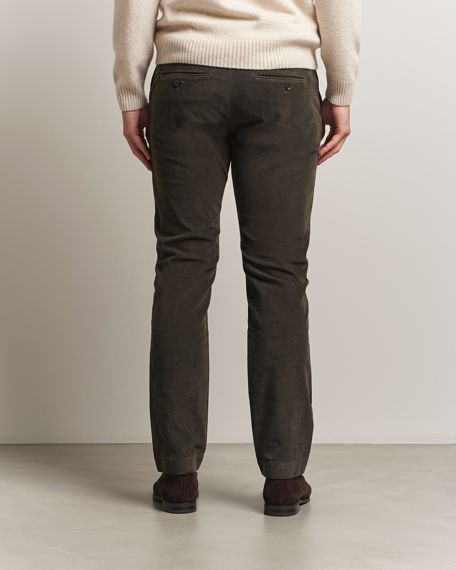 Men | Trousers | Morris | Jeffrey Cord Chinos Olive