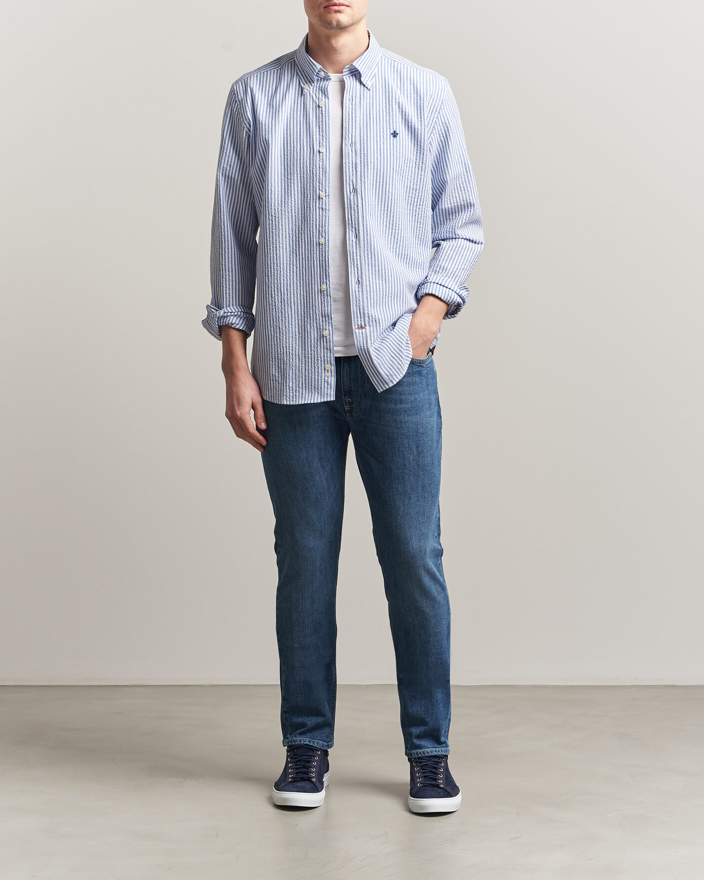 Men | Jeans | Morris | Steve Stretch Jeans One Year Wash