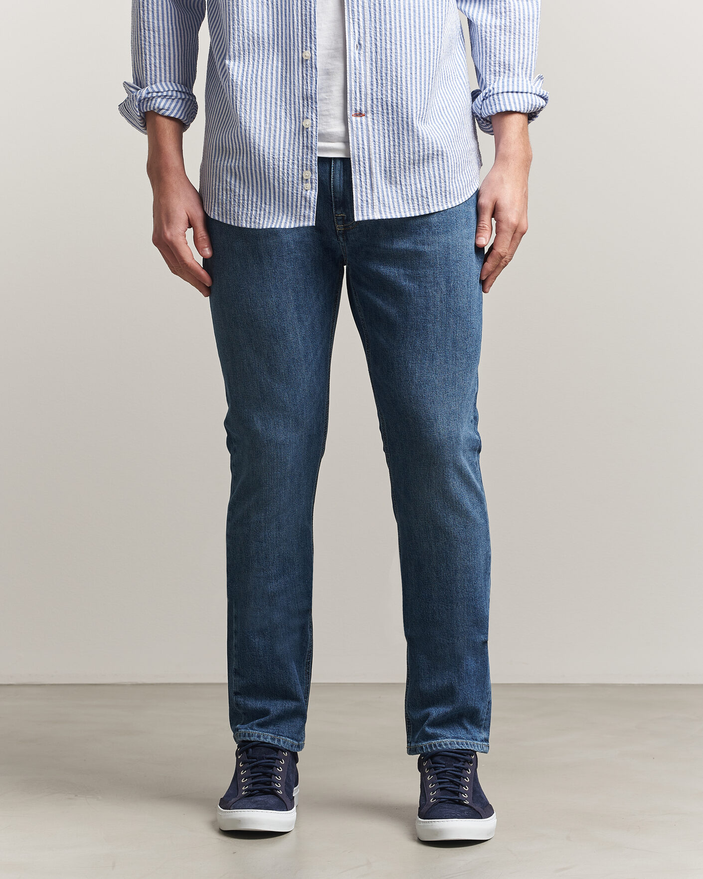 Men | Jeans | Morris | Steve Stretch Jeans One Year Wash