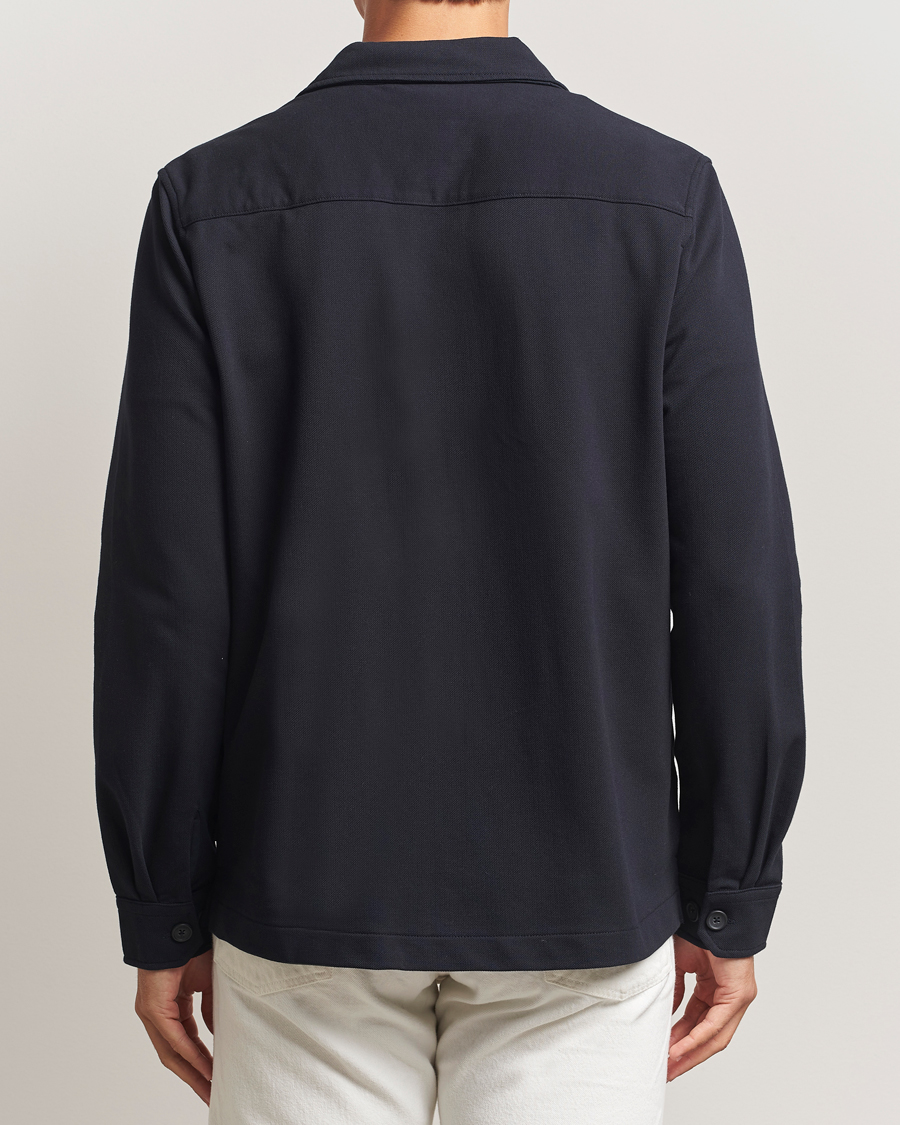 Men | Shirts | Morris | Andrew Jersey Overshirt Old Blue