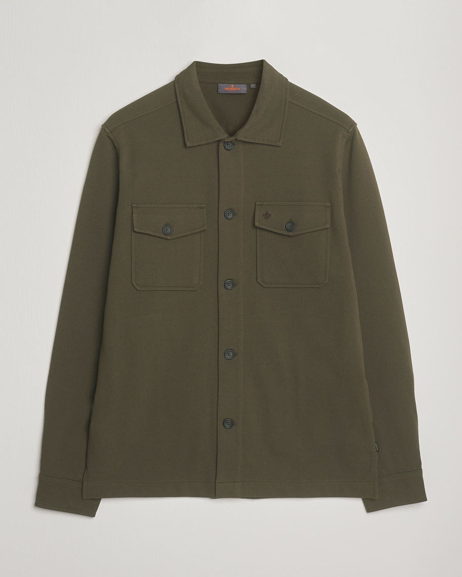 Men | Shirts | Morris | Andrew Jersey Overshirt Brown
