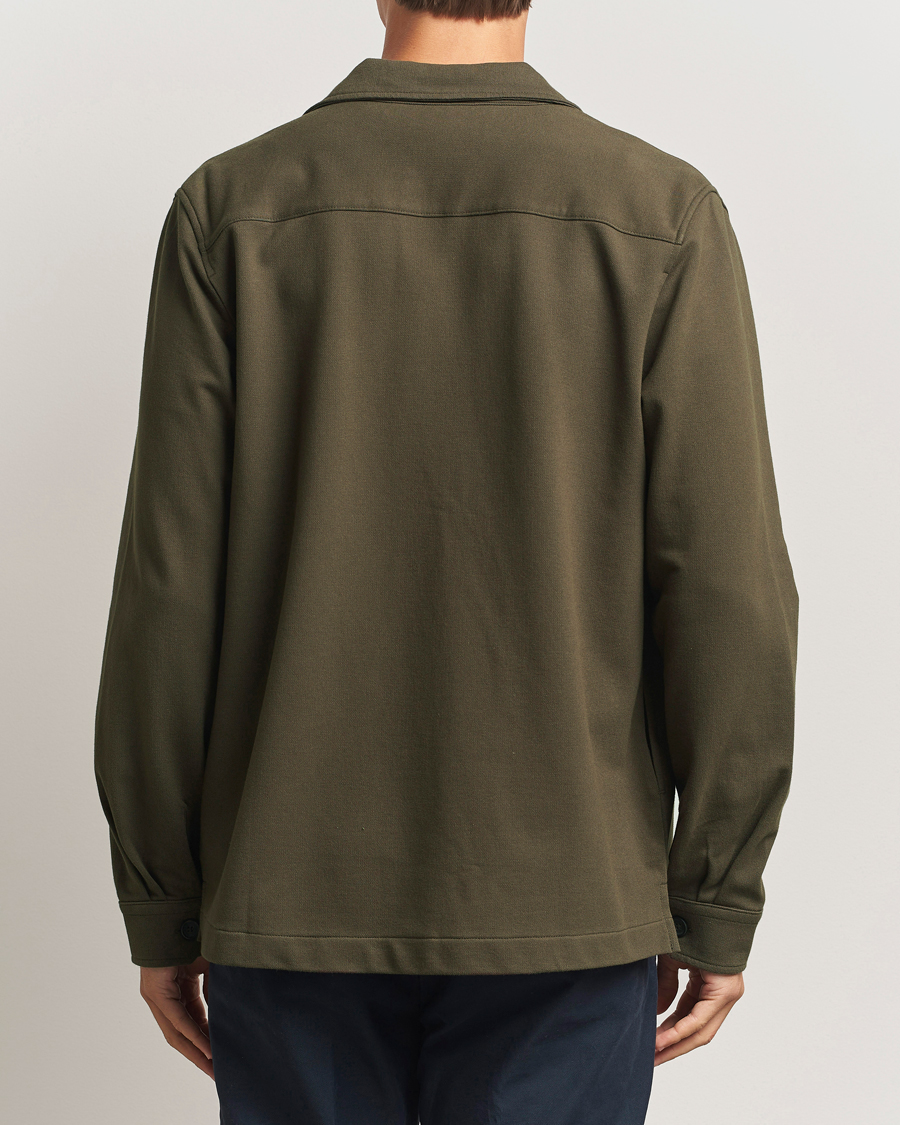 Men | Shirts | Morris | Andrew Jersey Overshirt Brown