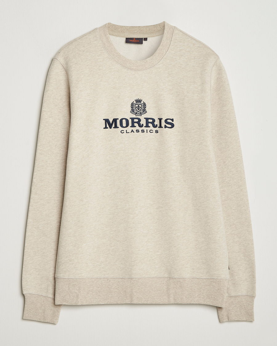 Men | Sweaters & Knitwear | Morris | Brian Sweatshirt Khaki