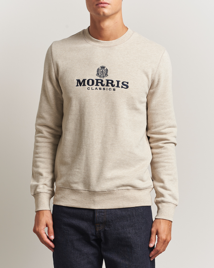 Men | Sweaters & Knitwear | Morris | Brian Sweatshirt Khaki