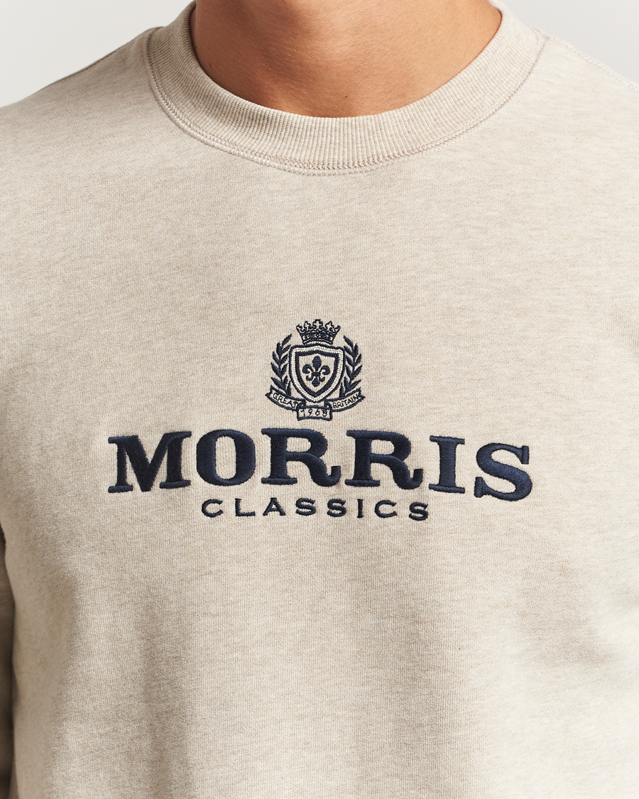 Men | Sweaters & Knitwear | Morris | Brian Sweatshirt Khaki