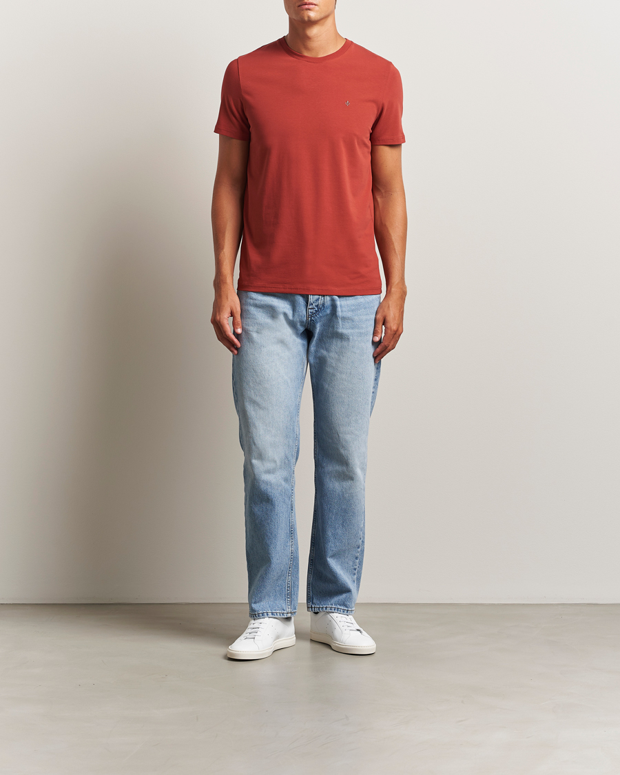 Men | T-Shirts | Morris | James Crew Neck T-Shirt Red