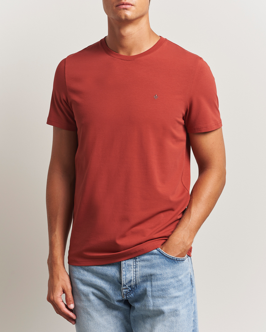 Men | T-Shirts | Morris | James Crew Neck T-Shirt Red