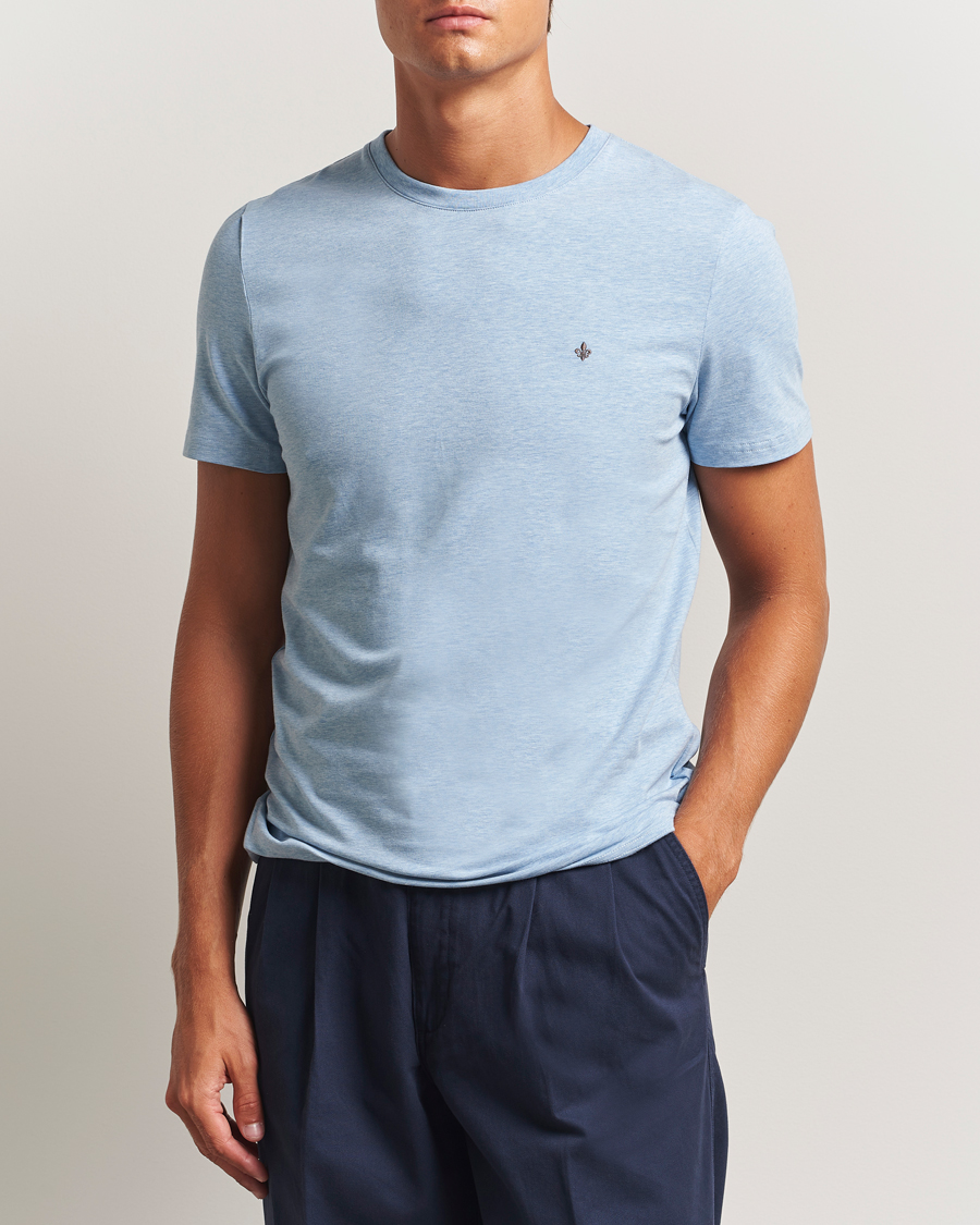 Men | T-Shirts | Morris | James Crew Neck T-Shirt Light Blue
