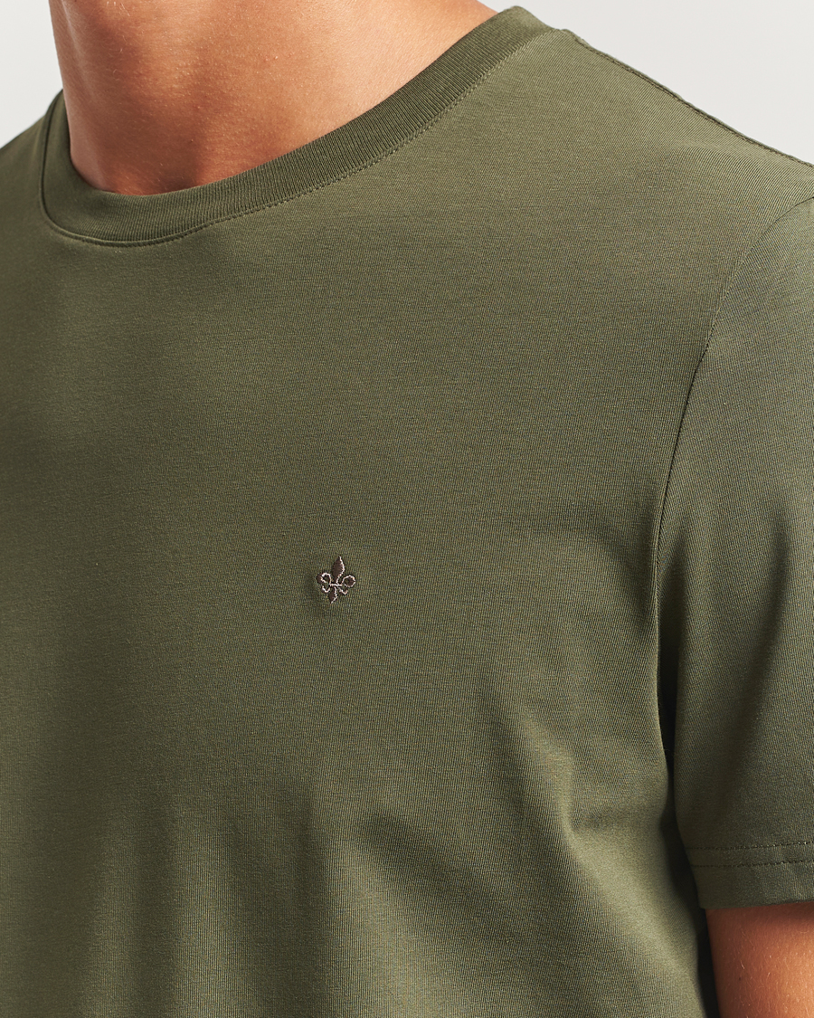 Men | T-Shirts | Morris | James Crew Neck T-Shirt Olive