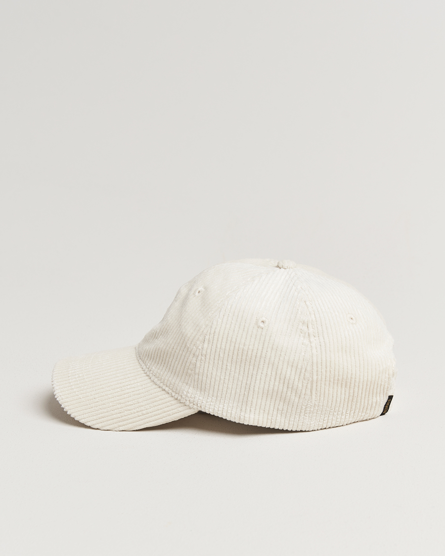 Men | Hats & Caps | Morris | Lily Corduroy Cap Off White