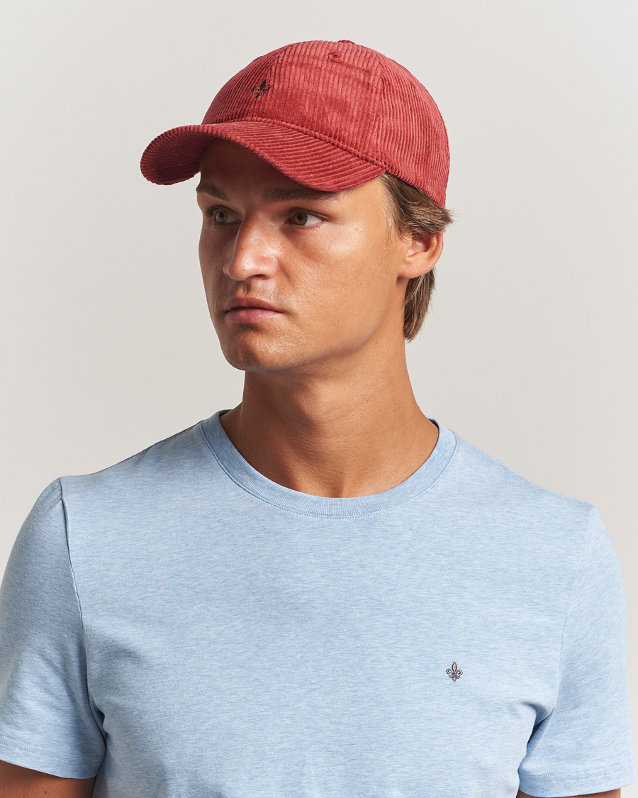 Men | Hats & Caps | Morris | Lily Corduroy Cap Red