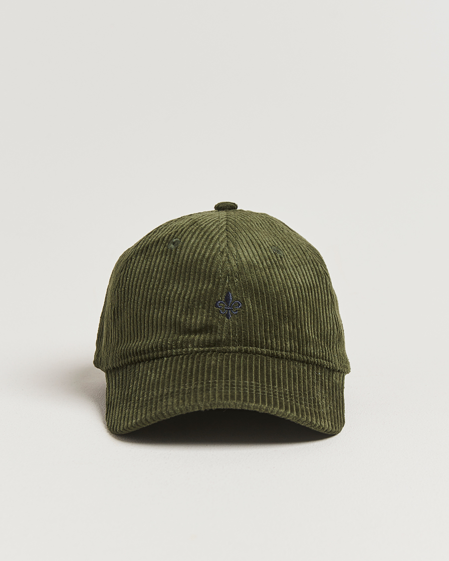 Men | Hats & Caps | Morris | Lily Corduroy Cap Olive