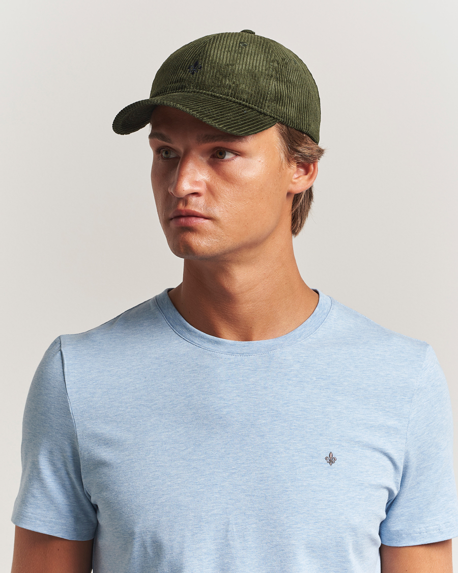 Men | Hats & Caps | Morris | Lily Corduroy Cap Olive