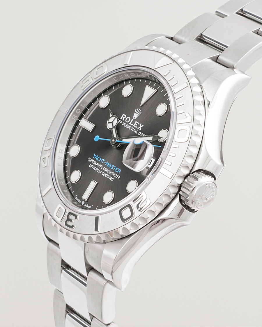 Men | Rolex Pre-Owned Yacht-Master 40 Rhodium | Rolex Pre-Owned | Yacht-Master 40 Rhodium
