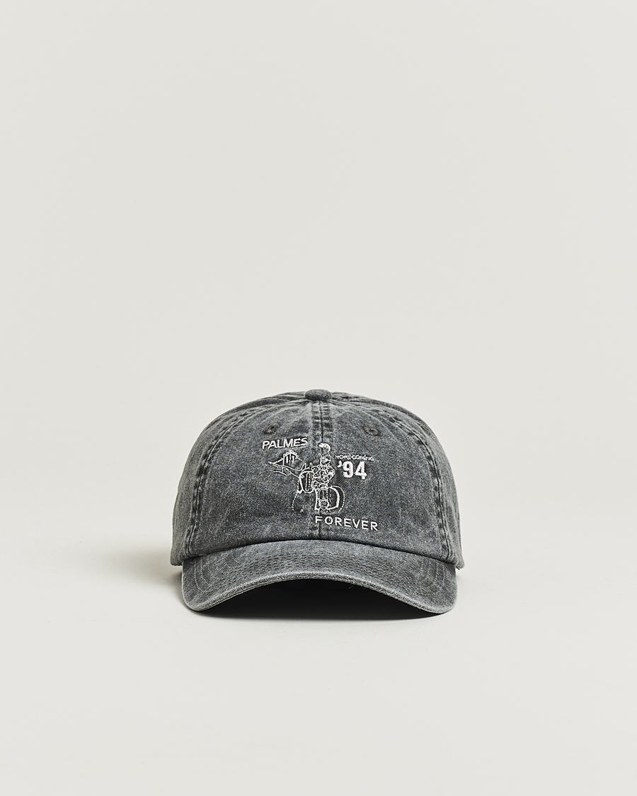 Men | Hats & Caps | Palmes | 6-Panel Cap Charcoal