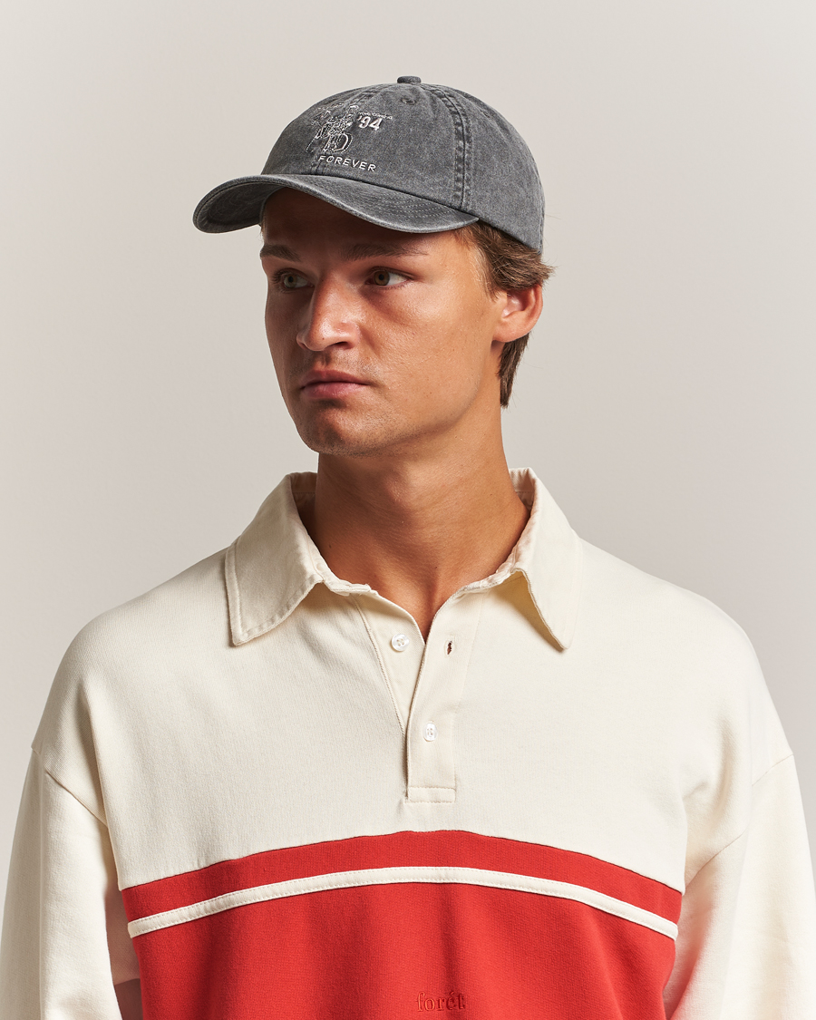 Men | Hats & Caps | Palmes | 6-Panel Cap Charcoal