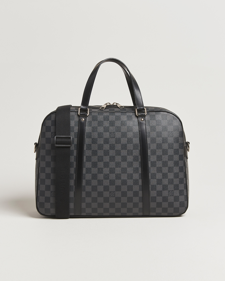 Men | Pre-Owned & Vintage Bags | Louis Vuitton Pre-Owned | Jorn Porte Documents Damier Graphite