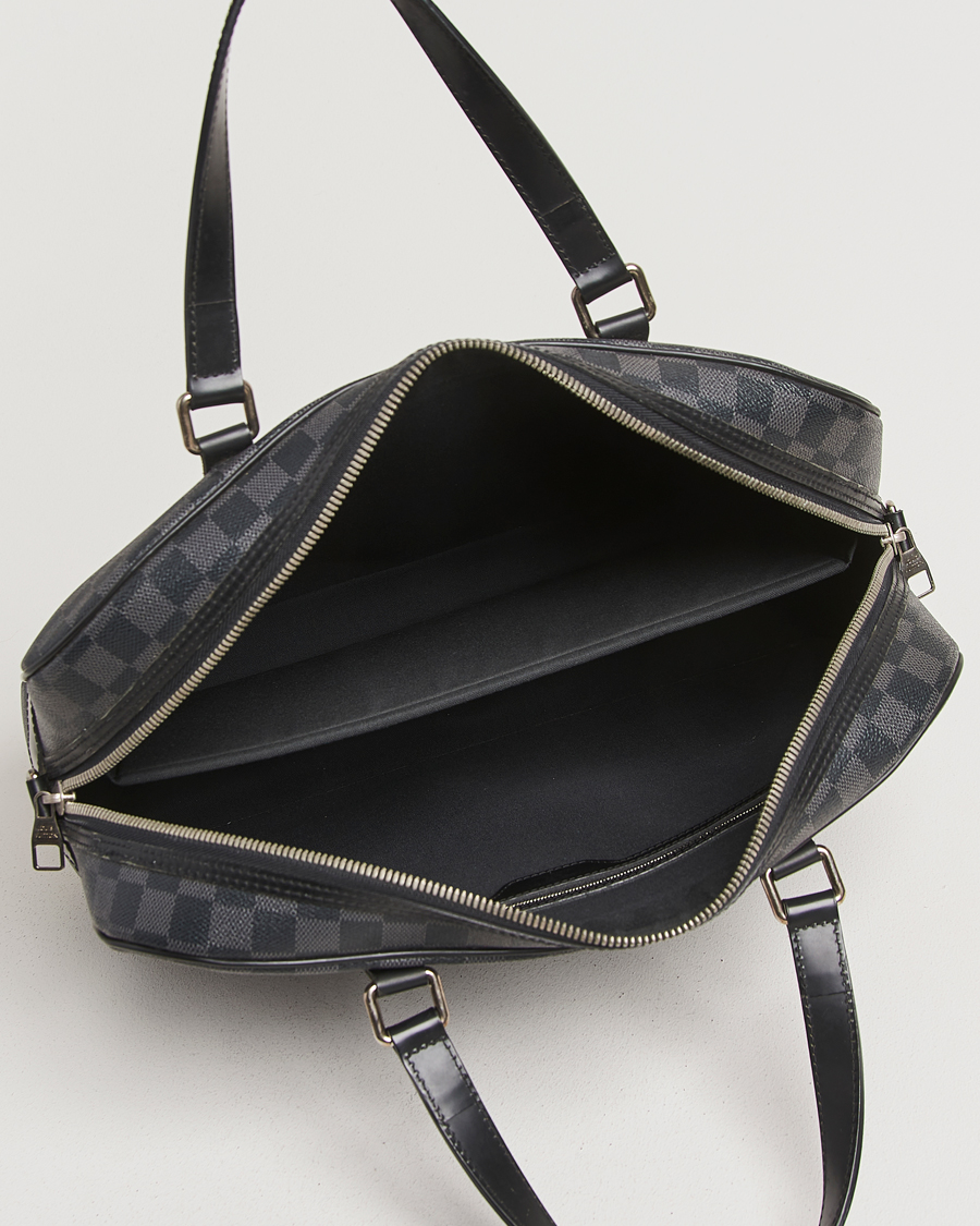 Men | Pre-Owned & Vintage Bags | Louis Vuitton Pre-Owned | Jorn Porte Documents Damier Graphite