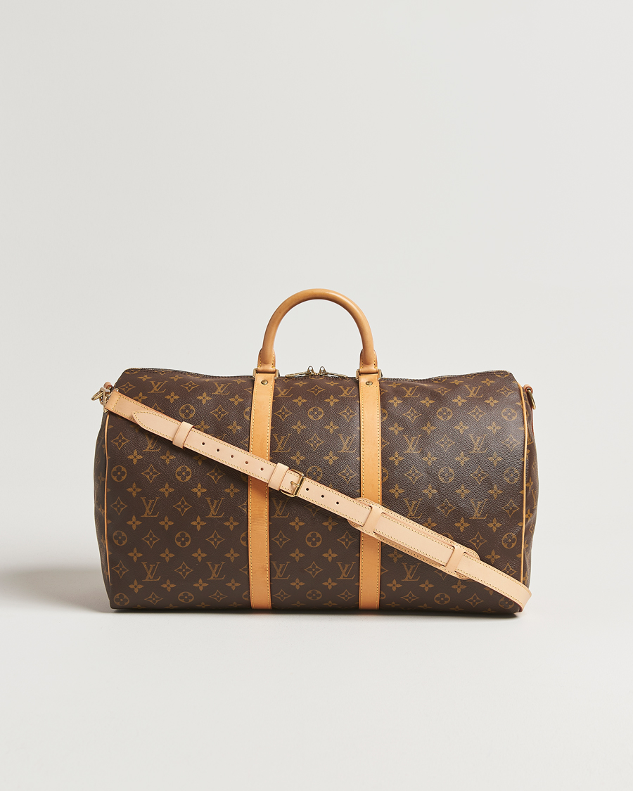 Men | Pre-Owned & Vintage Bags | Louis Vuitton Pre-Owned | Keepall Bandoulière 50 Monogram