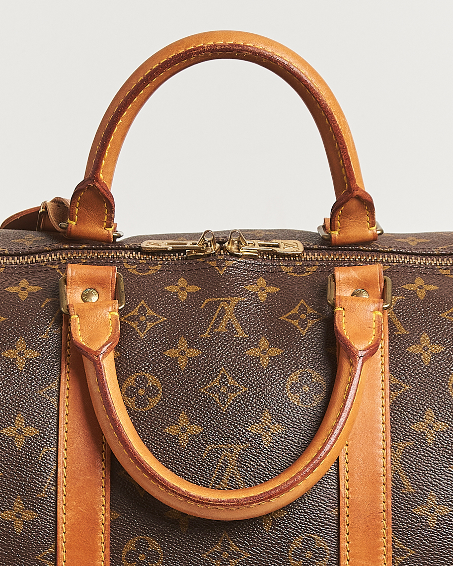 Men | Pre-Owned & Vintage Bags | Louis Vuitton Pre-Owned | Keepall Bandoulière 55 Monogram