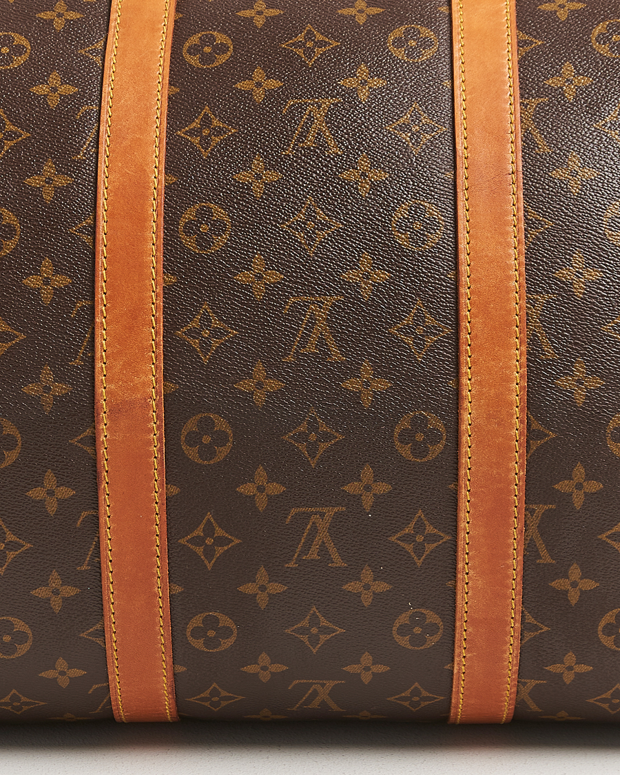 Men | Pre-Owned & Vintage Bags | Louis Vuitton Pre-Owned | Keepall Bandoulière 55 Monogram