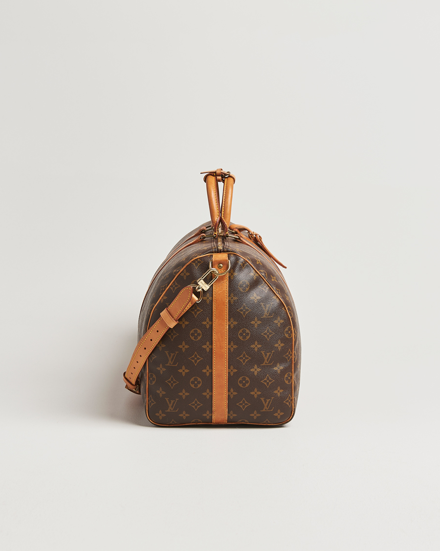Men | Pre-Owned & Vintage Bags | Louis Vuitton Pre-Owned | Keepall Bandoulière 55 Monogram
