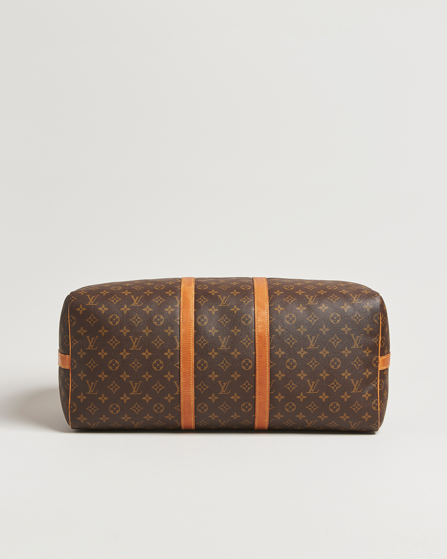 Men | Pre-Owned & Vintage Bags | Louis Vuitton Pre-Owned | Keepall Bandoulière 55 Monogram