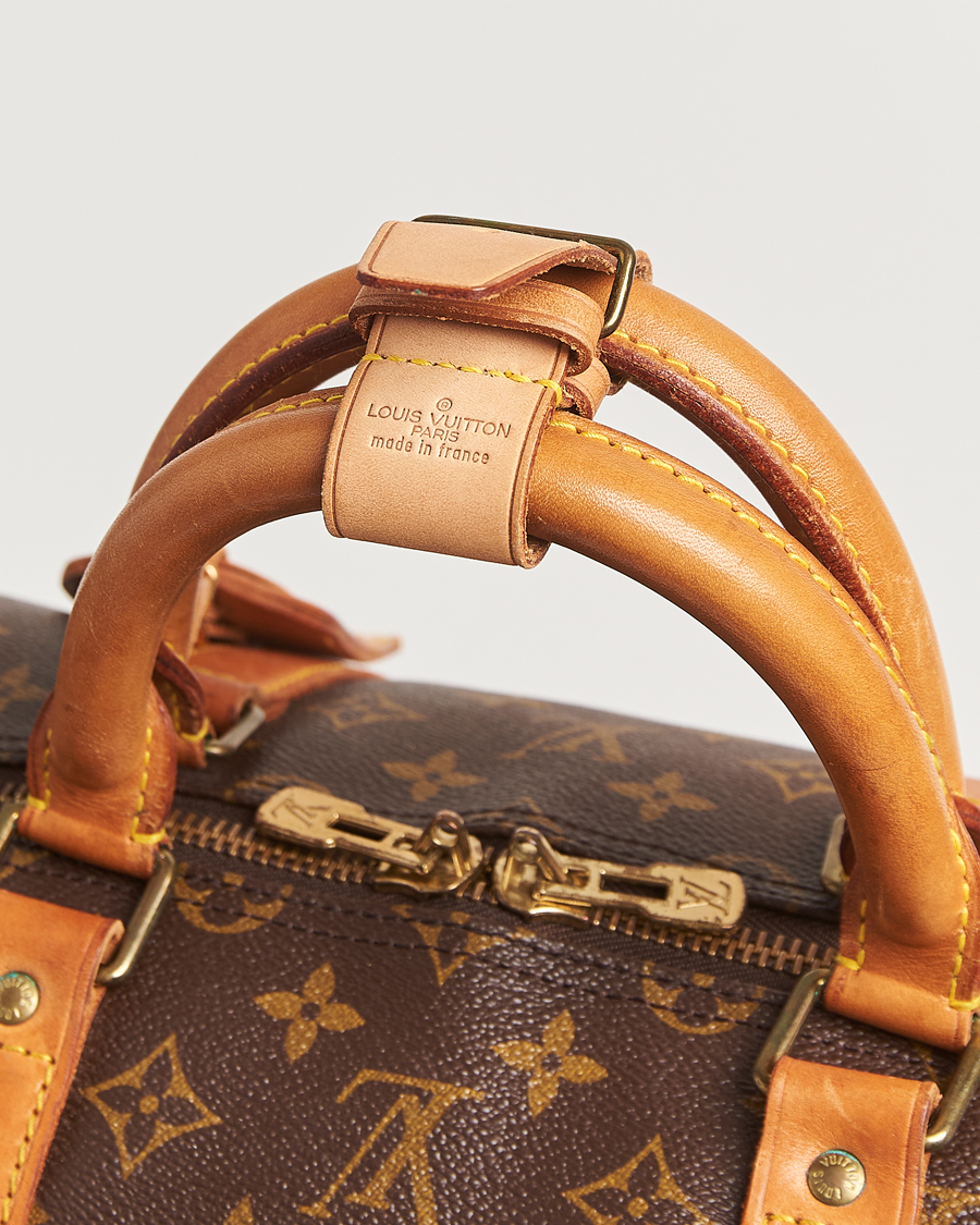 Men | Pre-Owned & Vintage Bags | Louis Vuitton Pre-Owned | Keepall Bandoulière 55 Monogram