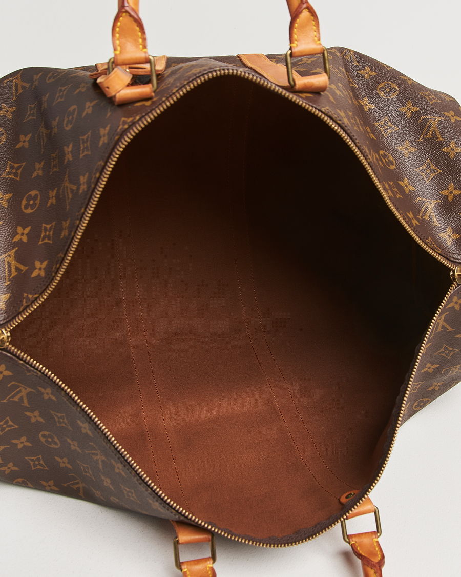 Men | Pre-Owned & Vintage Bags | Louis Vuitton Pre-Owned | Keepall Bandoulière 55 Monogram