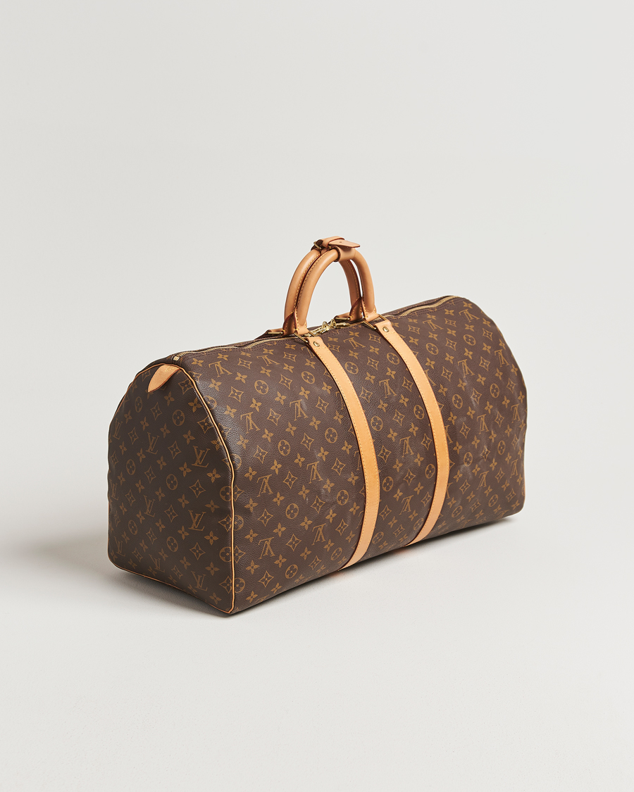 Men | Pre-Owned & Vintage Bags | Louis Vuitton Pre-Owned | Keepall 55 Monogram