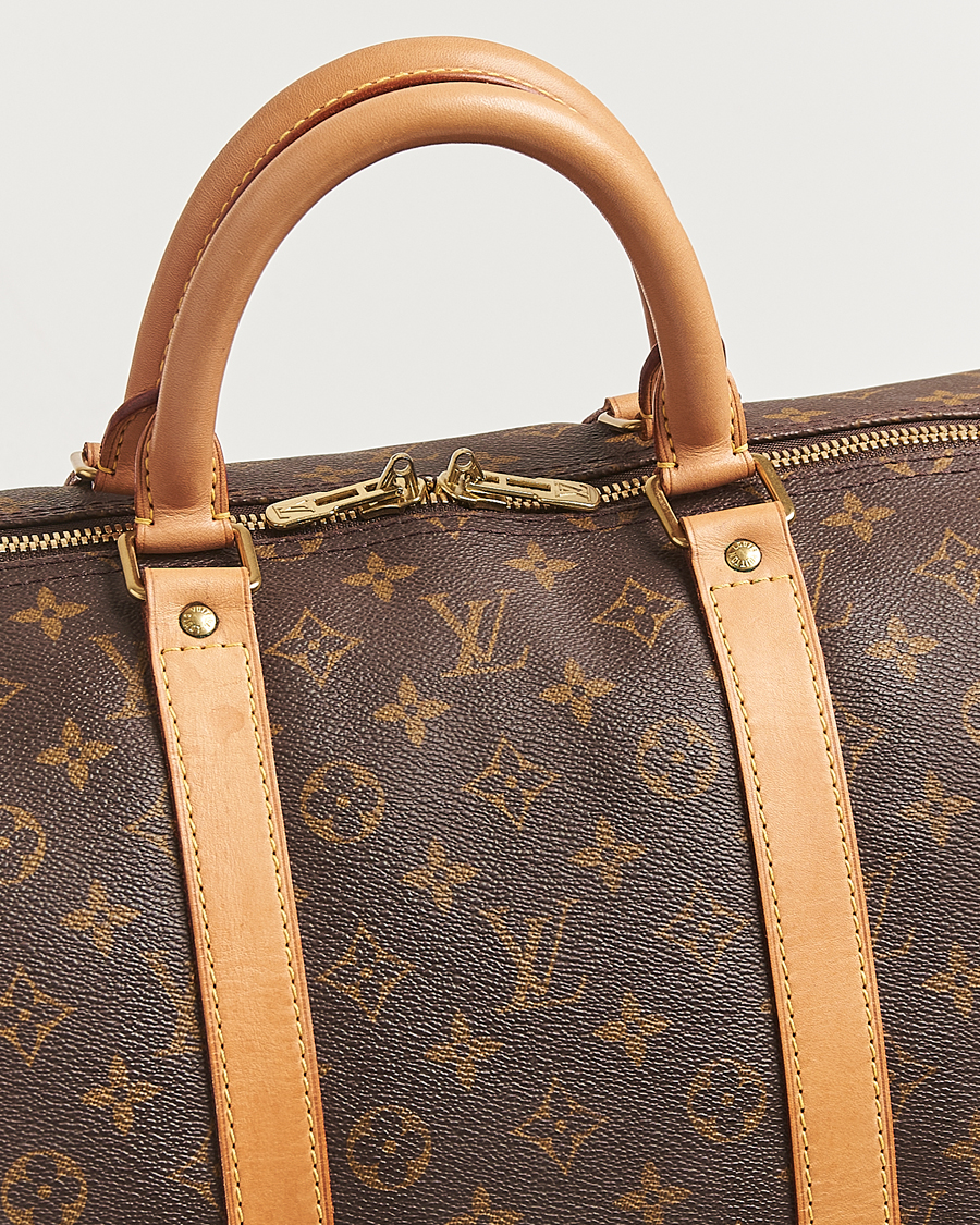 Men | Pre-Owned & Vintage Bags | Louis Vuitton Pre-Owned | Keepall 55 Monogram