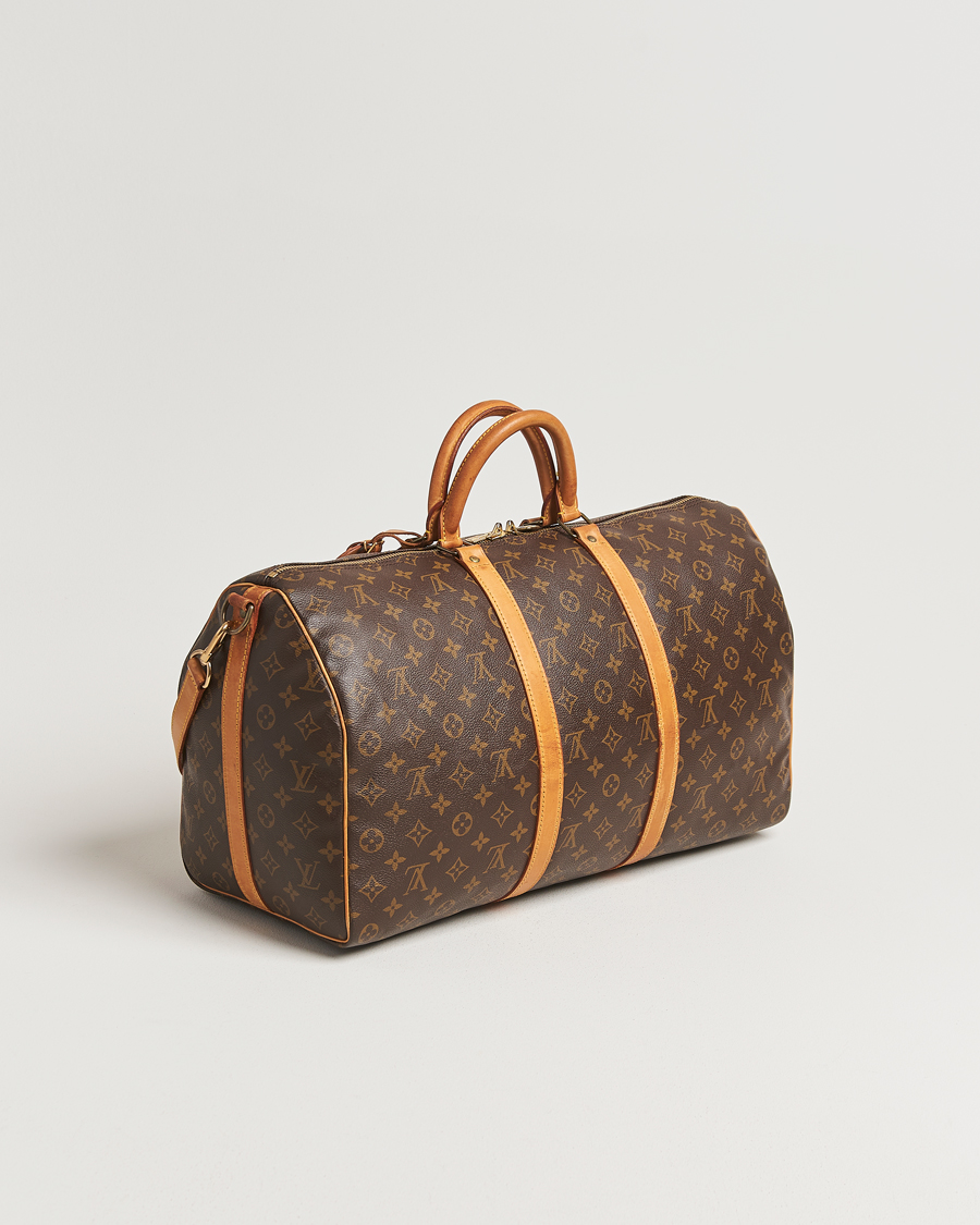 Men | Pre-Owned & Vintage Bags | Louis Vuitton Pre-Owned | Keepall Bandoulière 50 Monogram