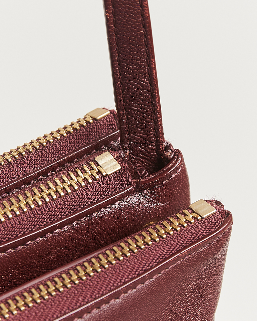 Men | Gifts for Her | Celine Pre-Owned | Trio Bag Medium Bordeaux