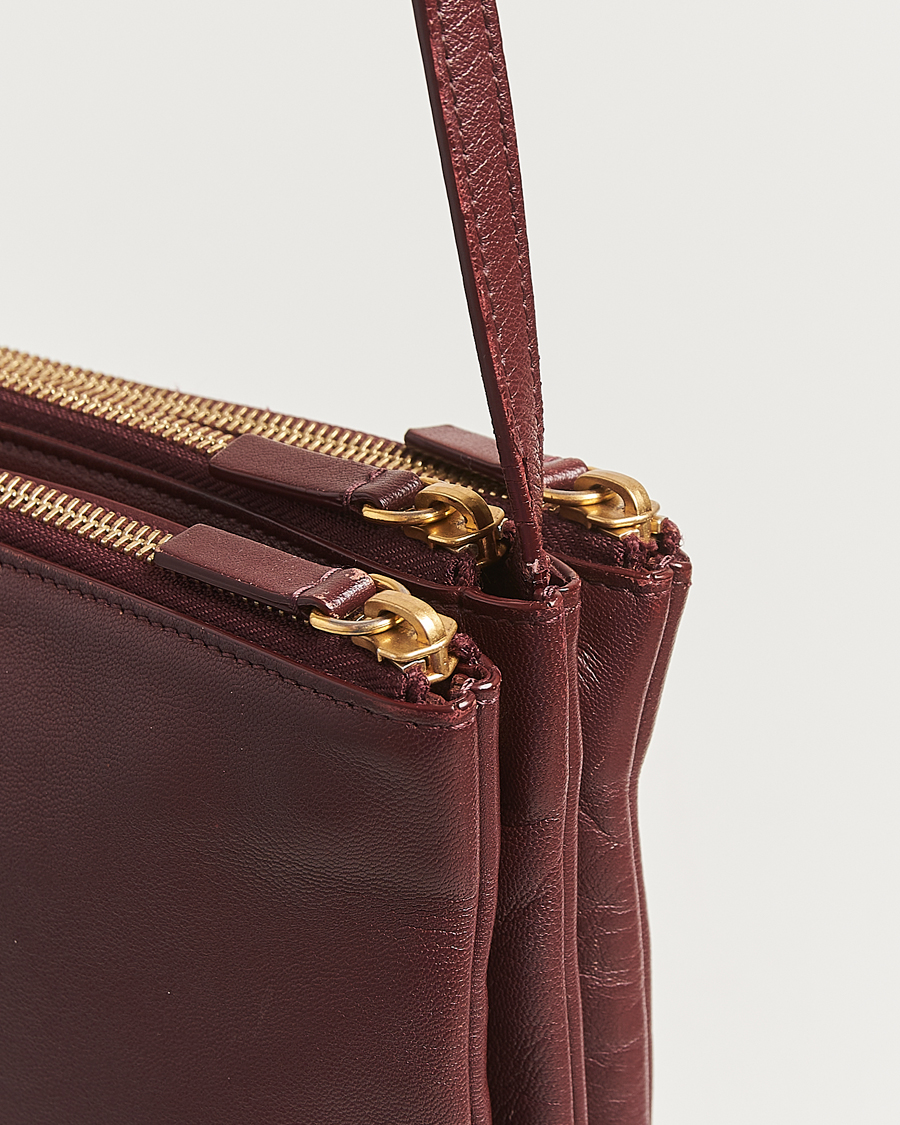 Men | Gifts for Her | Celine Pre-Owned | Trio Bag Medium Bordeaux