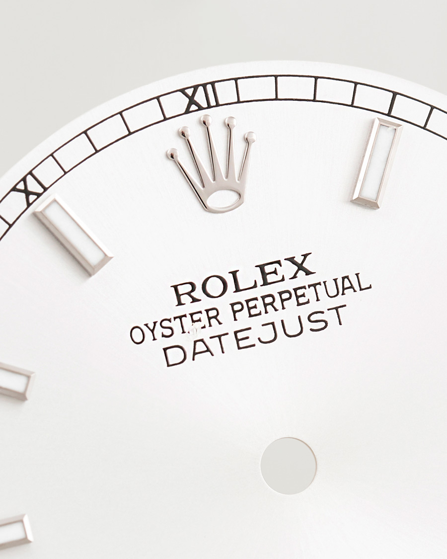 Men | Pre-owned Items | Rolex Pre-Owned | Datejust dial, date wheel, hands, 6 ref 36mm