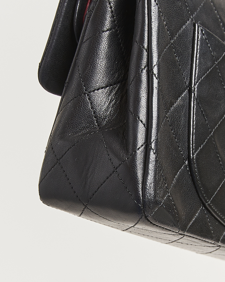 Men | Pre-Owned & Vintage Bags | Chanel Pre-Owned | Classic Double Flap Small Lambskin Black