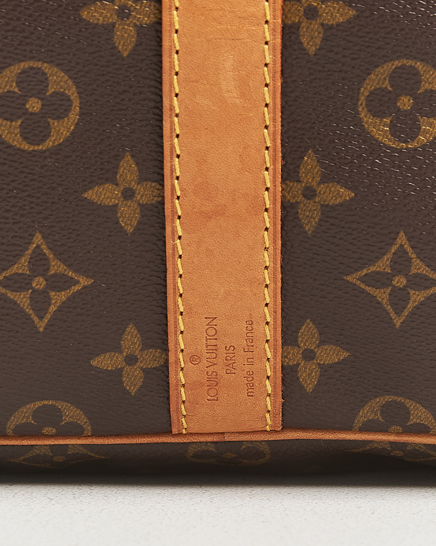 Men | Pre-Owned & Vintage Bags | Louis Vuitton Pre-Owned | Keepall Bandoulière 55 Monogram