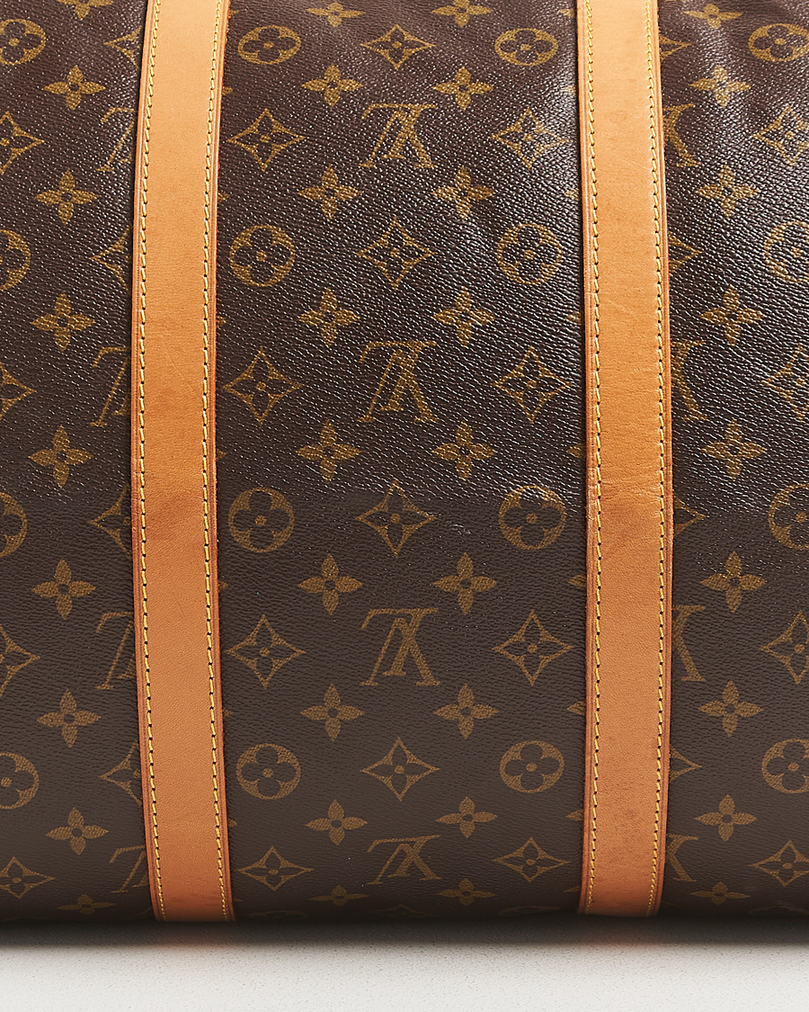 Men | Pre-Owned & Vintage Bags | Louis Vuitton Pre-Owned | Keepall Bandoulière 55 Monogram