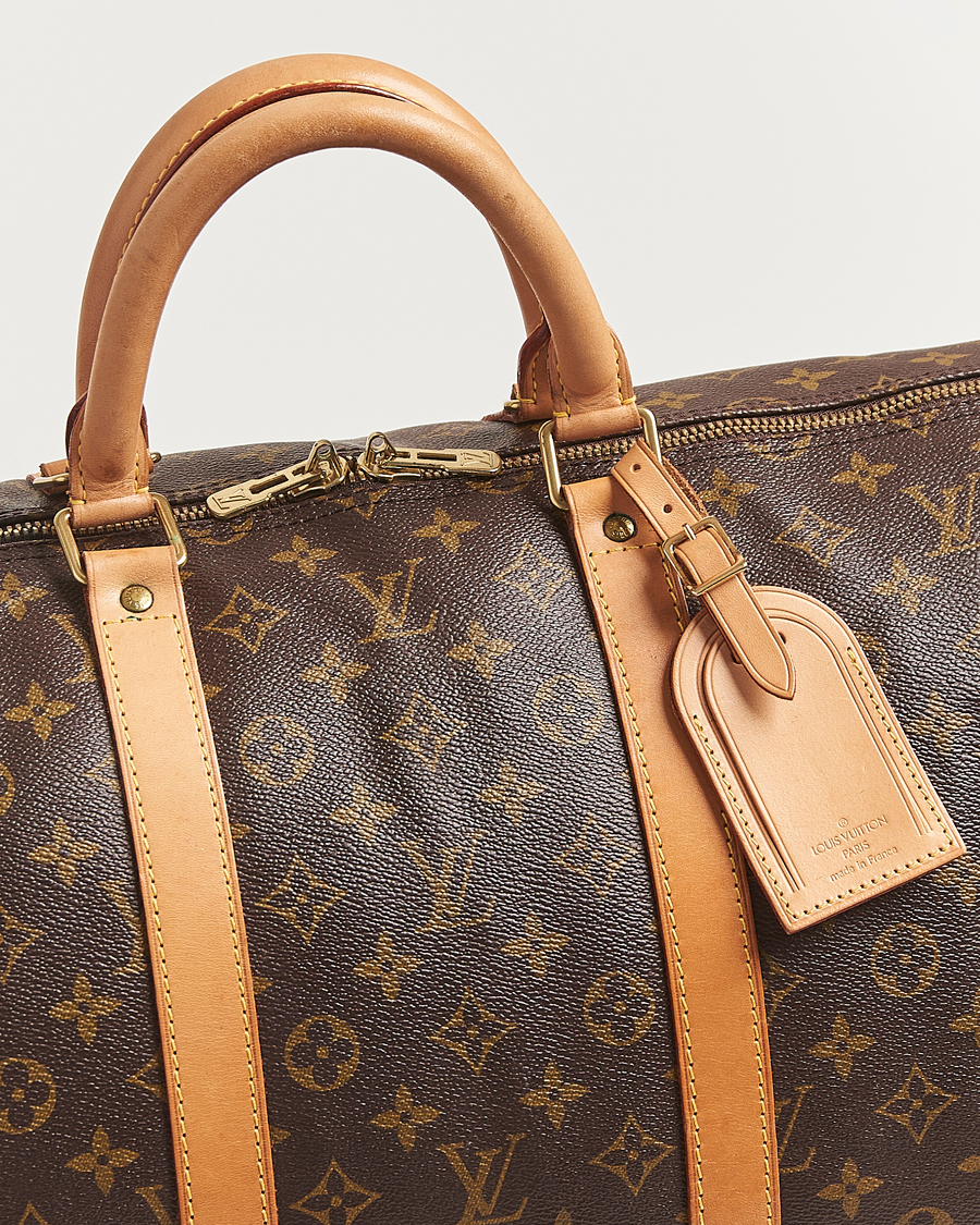 Men | Pre-Owned & Vintage Bags | Louis Vuitton Pre-Owned | Keepall Bandoulière 55 Monogram